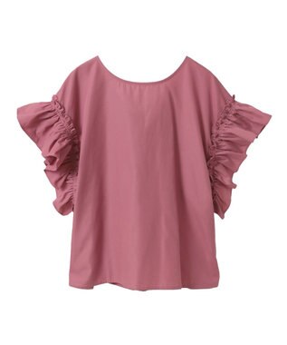 Green Parks ・ＥＬＥＮＣＡＲＥ　ＤＵＥ　バックリボンブラウス Off White