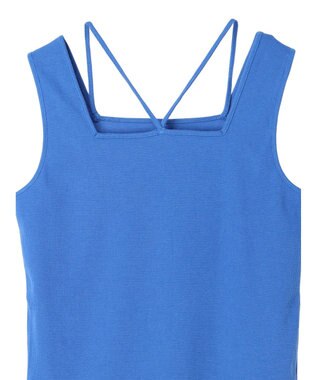 Green Parks マルチストラップテレコタンク Blue