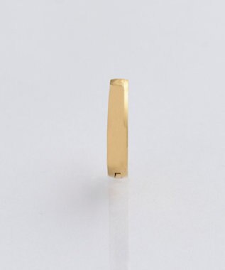 Phoebe 【金属アレルギー対応】ワンタッチメタルフープミニピアス(片耳)/サージカルステンレス ゴールド ゴールド