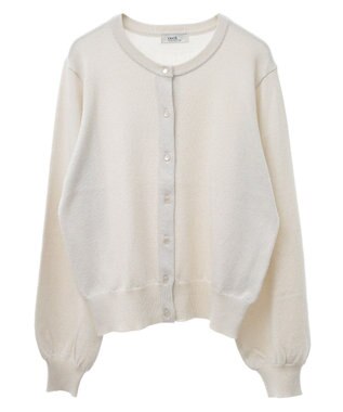 earth music&ecology アンジェリーナラメカーディガン Beige
