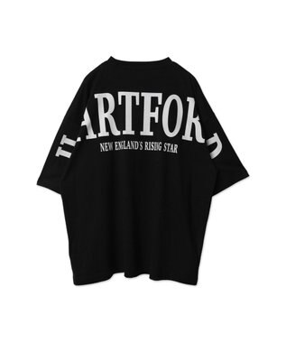 WEGO 【ユニセックス着用ITEM】ストレートロゴプリントT（SS） ブラック