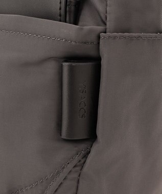 Y'SACCS ポリエステルツイル 2WAYトートバッグ ダークグレー