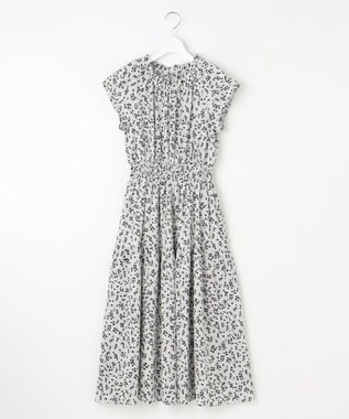 Feroux ウエストシャーリングティアード ワンピース ホワイト系1