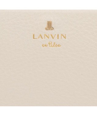 LANVIN en Bleu メラニー ラウンドファスナー長財布 エクリュ