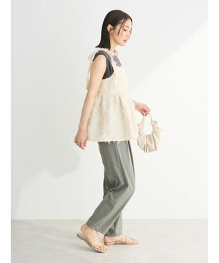 Green Parks ・ＥＬＥＮＣＡＲＥ　ＤＵＥ　ジャカードキャミ Beige