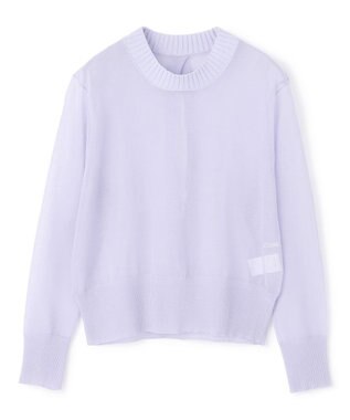 BEIGE， PYRRHOT / シアーコンビ バックスリットプルオーバー Sax