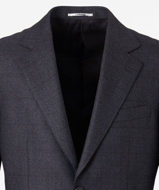 J.PRESS MEN 【ESSENTIAL CLOTHING】ムリネグレナカートチェック スーツ/総裏 グレー系3