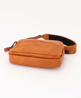 UNBILLION Otias アンティーク仕上げタイプ合皮ショルダーバッグ キャメル