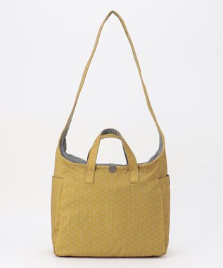 Y'SACCS キュービック×ポイントドット　2WAYトート＆ショルダー　Mサイズ