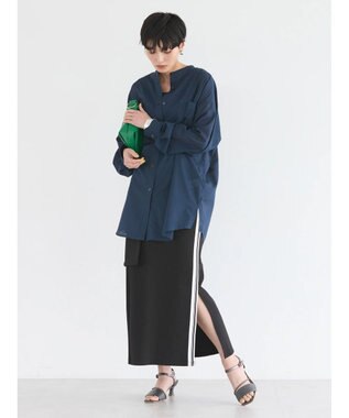 AMERICAN HOLIC サイドラインタイトスカート Black