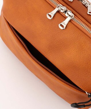 UNBILLION Otias アンティーク仕上げタイプ合皮ショルダーバッグ キャメル