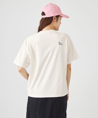 SHARE PARK LADIES 【UVカット・吸水速乾・ストレッチ・軽量 】ロゴポケットTシャツ（S・Mサイズ） ホワイト系