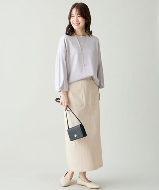 ANY ベイカーチノスカート エクリュ