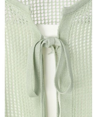 Green Parks ＳＥＴ２点　透かしカーデ＋キャミソール Green