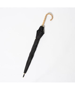 UNBILLION cache nez / フラワーボーラー刺繍ショートパラソル ブラック