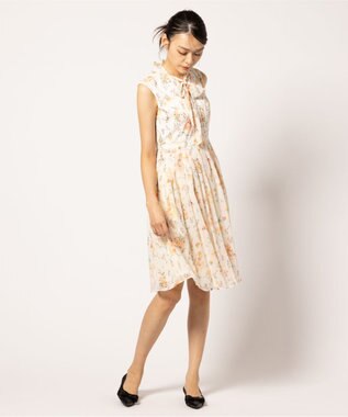 TOCCA 【洗える】MIMOSA IMPRESSION ドレス イエロー系