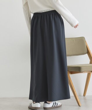 AMERICAN HOLIC 【イージーケア】ナローマーメイドスカート Navy