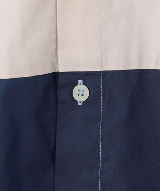 J.PRESS KIDS 【140-170cm】カラーブロック シャツ ブルー系2