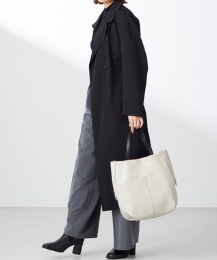 Y'SACCS 木村多江×Y'SACCS ラウンドシルエットトート アイボリー