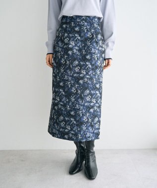 YECCA VECCA ジャガードナロースカート