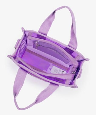 LeSportsac CLEAR MINI N/S TOTE/クリアライラック クリアライラック