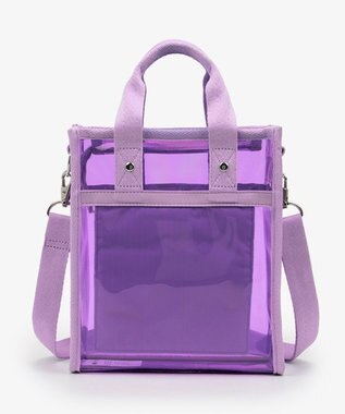 LeSportsac CLEAR MINI N/S TOTE/クリアライラック クリアライラック
