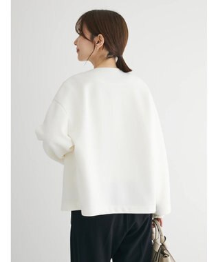 Green Parks ノーカラーポンチジャケット Off White