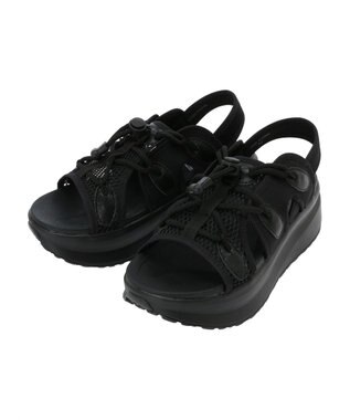 Green Parks ・ＬＥＮＡ　メッシュ厚底サンダル Black