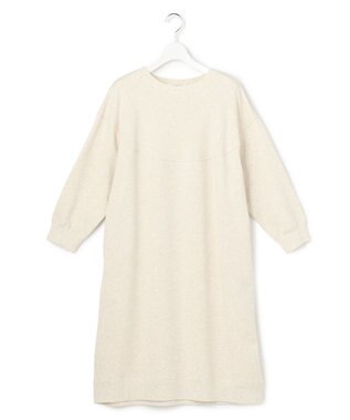 23区 L 【SLOW/一部店舗限定】ハイゲージテリー デザイン ワンピース アイボリー系