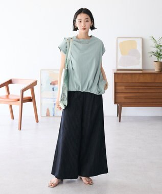 CRAFT STANDARD BOUTIQUE バックフレアバルーンカットソー Green