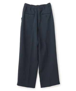 JOSEPH 【洗える】ダブルクレープ　ワイドトラウザーズ Navy