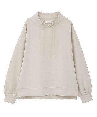 Green Parks ダンボール抜け衿プルオーバー Light Beige