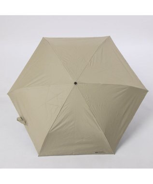 UNBILLION カシュネ cachenez /【晴雨兼用　日傘　UVカット率・遮光率100％生地使用 】PUリップストップ軽量自動開閉折りたたみ傘 ベージュ