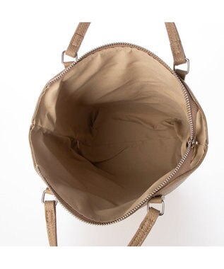 UNBILLION カシュカシュ cachecache / シュリンクミニマルシェイプバケツバッグL ベージュ