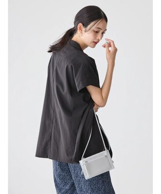 AMERICAN HOLIC 接触冷感Ｗボタンジレ Black