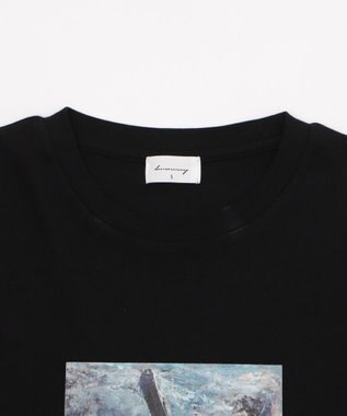 WEGO ARTCOLLECTIONプリントT（SS） ブラック