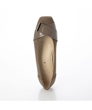 Riz raffinee <Riz raffinee>【レイン対応】ベルト巻きスクエアトゥパンプス オークスエード