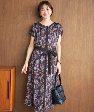 【ご好評につき追加生産・新色追加】ハーバルフロープリント ワンピース