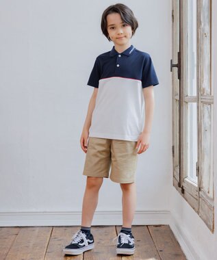 J.PRESS KIDS  【100-130cm】コットンツイルショートパンツ ベージュ