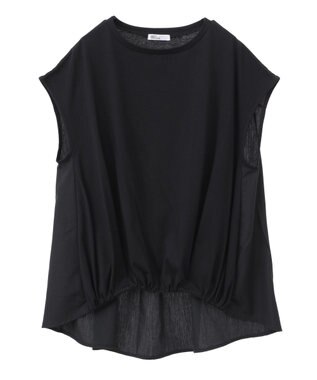CRAFT STANDARD BOUTIQUE バックフレアバルーンカットソー Black