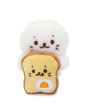  しろたん ぴょこんと マスコット 《トースト /  流れ星》【単品】