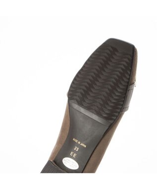 Riz raffinee <Riz raffinee>【レイン対応】ベルト巻きスクエアトゥパンプス オークスエード