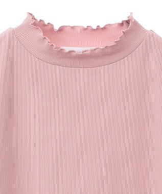 Green Parks ・Ｐｅｔｉｔ　Ｆｌｅｕｒ　５分袖メロウリブＴＥＥ Charcoal Gray