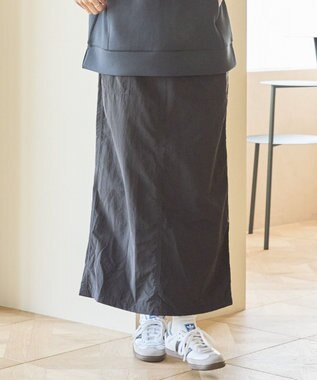 AMERICAN HOLIC ドロストベイカータイトスカート Black