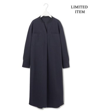 ICB 【WEB限定・洗える】アムンゼンジャージー ワンピース ネイビー系