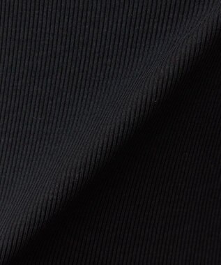 Chacott ソフトリブカットアウトワンピース ブラック