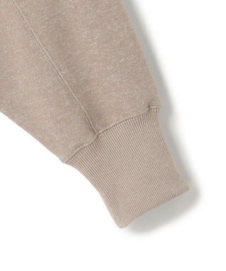 J.PRESS YORK STREET 【WOMEN】ラメ裏毛ジップアップ フーディ ブラウン系