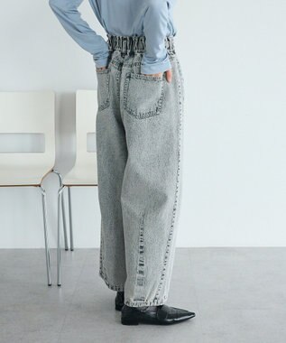 CRAFT STANDARD BOUTIQUE カーブデニムパンツ Light Gray