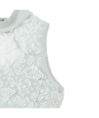 Chacott 【Nela ライン】ジュニア ハイネックレオタード アクアグリーン