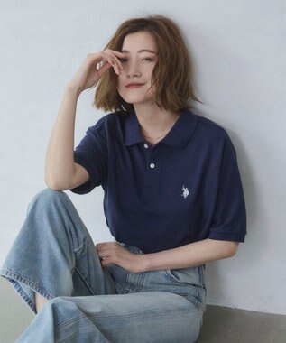 WEGO 【ユニセックス着用ITEM/SMLサイズ展開】U.S. POLO ASSN.別注ポロシャツ